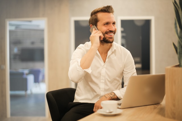 businessman businessman talking on the phone